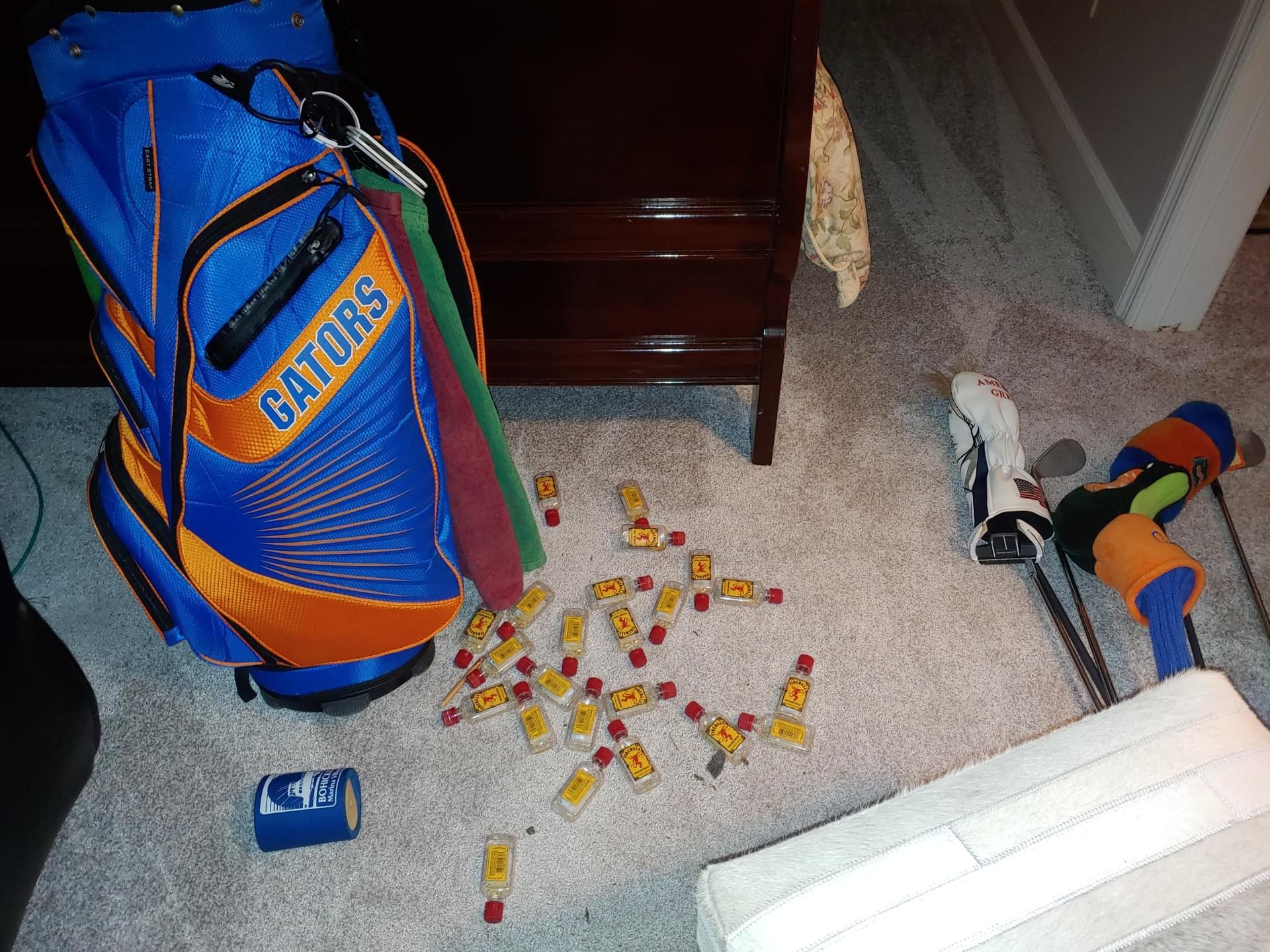 I don't remember this golf round ;-(